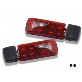 907038 1/14 6-chamber tail lights