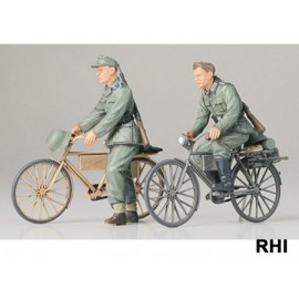 35240, 1/35 2 Duitse soldaten met fiets