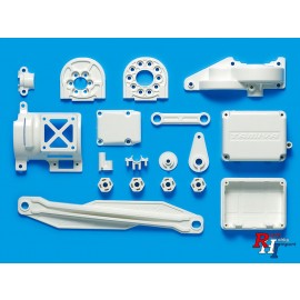 47336 TT-02 D Parts (Motor Mount)(White)