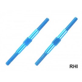 Alu Li/re-Gewindestangen3x42mm (2) blau