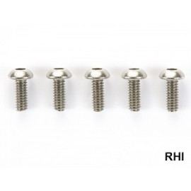 RC Titan Rnd Head Socket Screw - 2x5mm