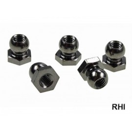 9808012, RC 5mm Ball Connect Nut 5pc.