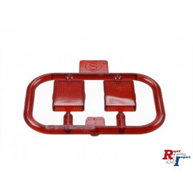 0115106 S-Parts Brakelight Clear Red
