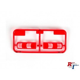 19000499 BB Parts Clear Red Parts